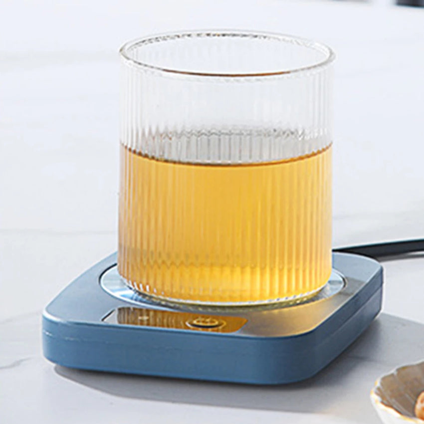 Electric Coffee Mug Warmer Constant Temperature Coffee Mug Heating Coaster Lightweight Coffee Cup Heater Safe for Holiday Gifts