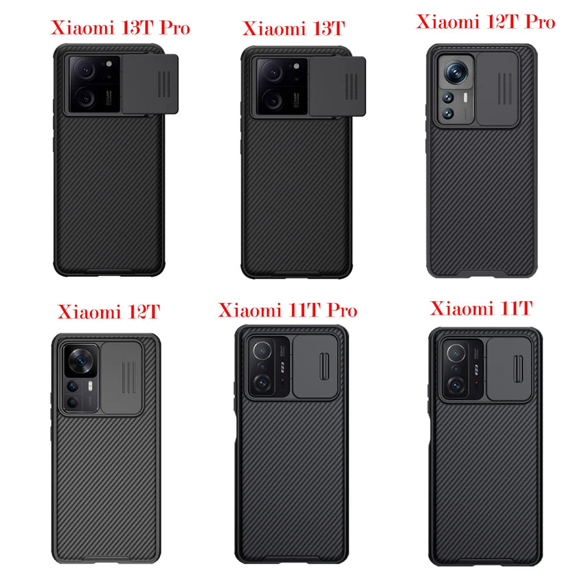 Nillkin for Xiaomi 13T Pro Mi 12T Pro Mi 11T Pro Case CamShield Pro Slide Camera Privacy Protection Back Cover