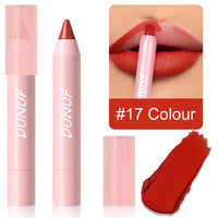 Nude Brown Lip Liner Pencil 18 Color Red Contour Tint Labial Makeup Waterproof Matte Lipstick Crayon Pen Lip Contouring Cosmetic