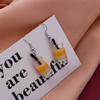 Personalized Simulation Cigarette Earrings Fashion Creative Funny Cigarette Butt Earring for Women Men Punk Street Jewelry Gifts