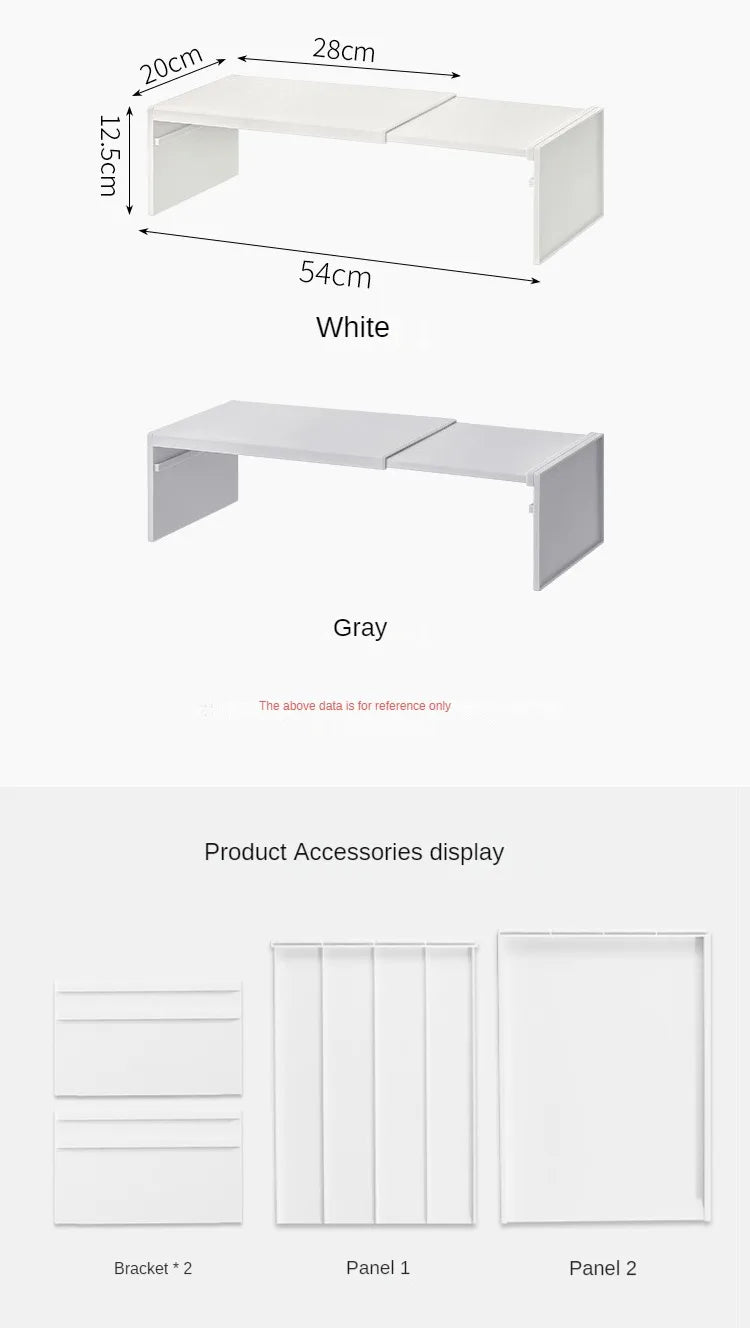Kitchen Cupboard Organizer Retractable Cabinet Shelf Seasoning Bottle Spice Rack Dish Shelf Kitchen Accessories Storage 2030