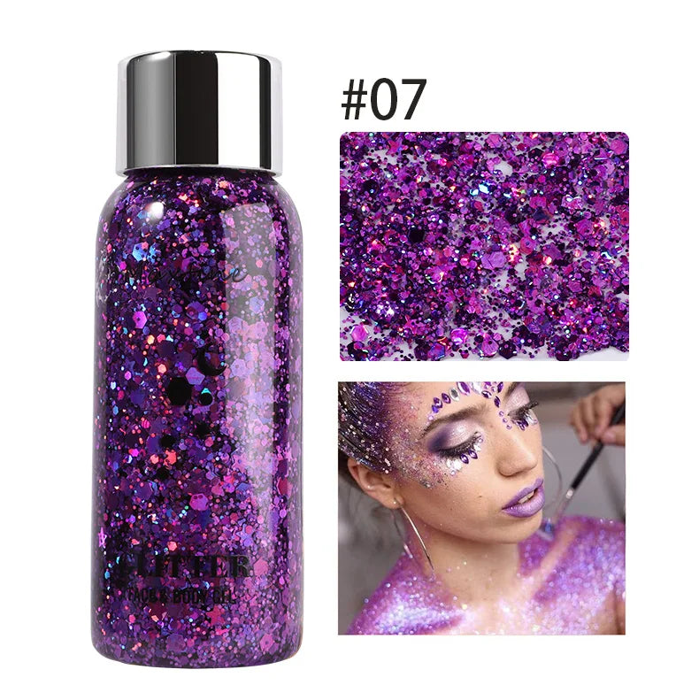 Shimmer Sparkle Body Face Glitter Parties and Makeup Art  Safe for All Skin Type Easy to Apply Long Lasting