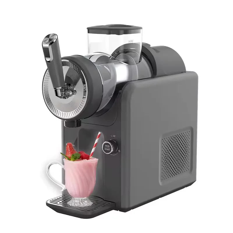 XEOLEO Snow Melting Machine 185W Household Cold Drink Slush Machine 1.8L Slushmaker Granite Machine Ice Cream Smoothie Machine