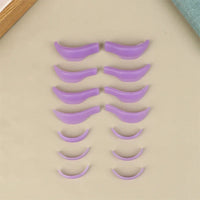 Wholesale 7Pairs Silicone Eyelashes Perming Curler Eyelash Perming Pads  Reusable Lash Lift Shield Pads Eyelash Lifting Tools