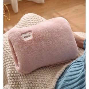 Electric Hot Water Bag Home Heater Soft Winter Hand Warmer Reusable Bottle EU Plug Rechargeable Pocket Warmer Home Office