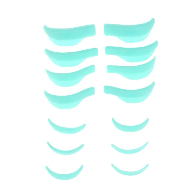 Wholesale 7Pairs Silicone Eyelashes Perming Curler Eyelash Perming Pads  Reusable Lash Lift Shield Pads Eyelash Lifting Tools