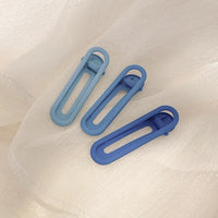 3pcs Seamless Hair Clip Candy Color Hairpin Styling Barrette Makeup Tools Headband Clips Fashion Hair Accessories for Women