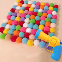 1 Set Cat Toy Interactive Pet Training Play Plush Toy  Funny Kitten Puppy Shooting Balls Games Pet Supplies Cat Accessories