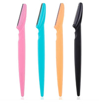 Portable Eyebrow Trimmer Blade Women's Face Shaver Safety Knife Makeup Scraper Hair Removal Tool for Eyebrow Epilation