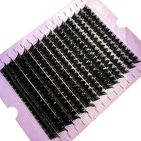 280 Bundles 60D/80D Mink Eyelashes 0.05mm Thin Eyelash Extension 3D Russia Volume Individual Eyelash Cluster Makeup Black Lashes