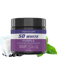 Purple Teeth Cleaning Powder - No Sulfuric Acid, Deep Cleansing and Polishing, Whitens Teeth Within 5 Days, Portable Daily Use