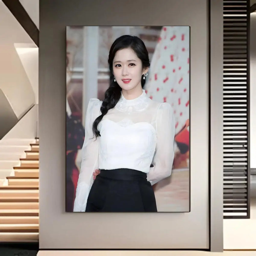 Lovely Classic Korean Beautiful Singer Actor J-Jang Na Ra Poster American Film Mural Home Childrens Room Wall Decor Print