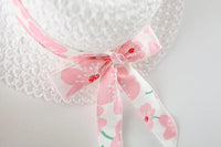 Summer Newborn Baby Clothes Toddler Girl Clothes Cotton Beach Suspender Dress+Sun Hat Princess Dresses