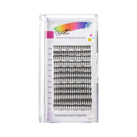 Yelix Feather Lashes Comic Spire Premade Lashes Fans Manga Anime Volume False Eyelashes Extensions for Makeup Tool