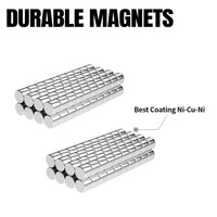 40/200pcs 3x3mm Fridge Magnets for Fridge Office