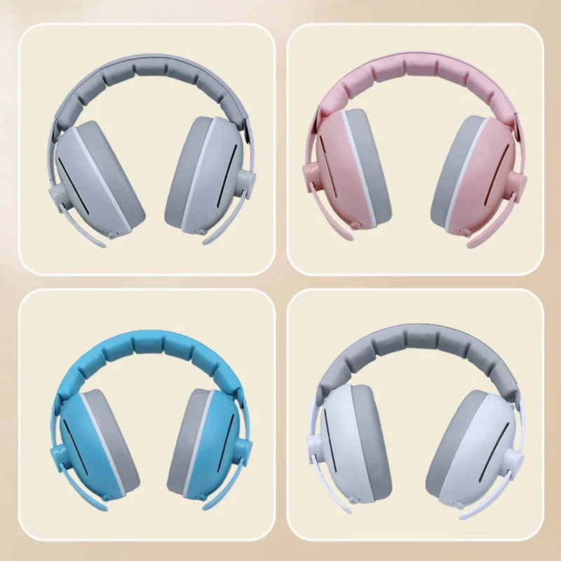New Baby Ear Protection Noise Cancelling Headphones for Babies, 2-in-1 Baby Ear Protection, Baby Travel Essentials for Outdoor