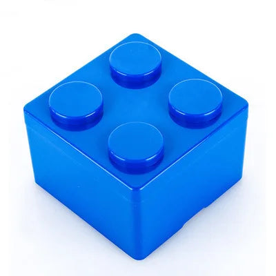 Building Blocks Storage Box Desktop Makeup Cosmetic Box Space Saving Office Storage Box for Jewelry Sundries Pen