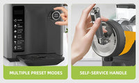 XEOLEO Snow Melting Machine 185W Household Cold Drink Slush Machine 1.8L Slushmaker Granite Machine Ice Cream Smoothie Machine