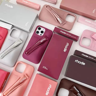 Makeup Brand Hot Multicolored Lemontini Lip Gloss Case for IPhone 17 Air 12 13 14 15 16 Pro Max Plus Lipstick Holder Phone Cover