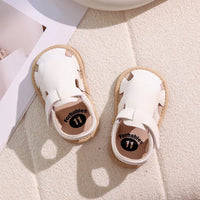 Breathable Summer Newborn Baby Girls Sandals Shoes Toddlers Simple Style Solid Color Soft Sole Shoes Outdoor Indoor Prewalker