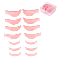 Wholesale 7Pairs Silicone Eyelashes Perming Curler Eyelash Perming Pads  Reusable Lash Lift Shield Pads Eyelash Lifting Tools