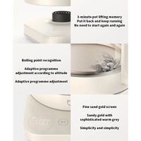 NEW Xiaomi S2 Multifunctional Health Pot kettle 1.5L Household Appliances 800W 304 Stainless Steel Heat Preservation