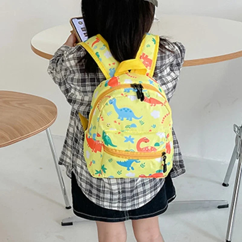 Children Backpack Cartoon Dinosaur Unicorn Pattern Baby Cute Kindergarten Schoolbag Waterproof Kids Bags Boys Girls Backpacks