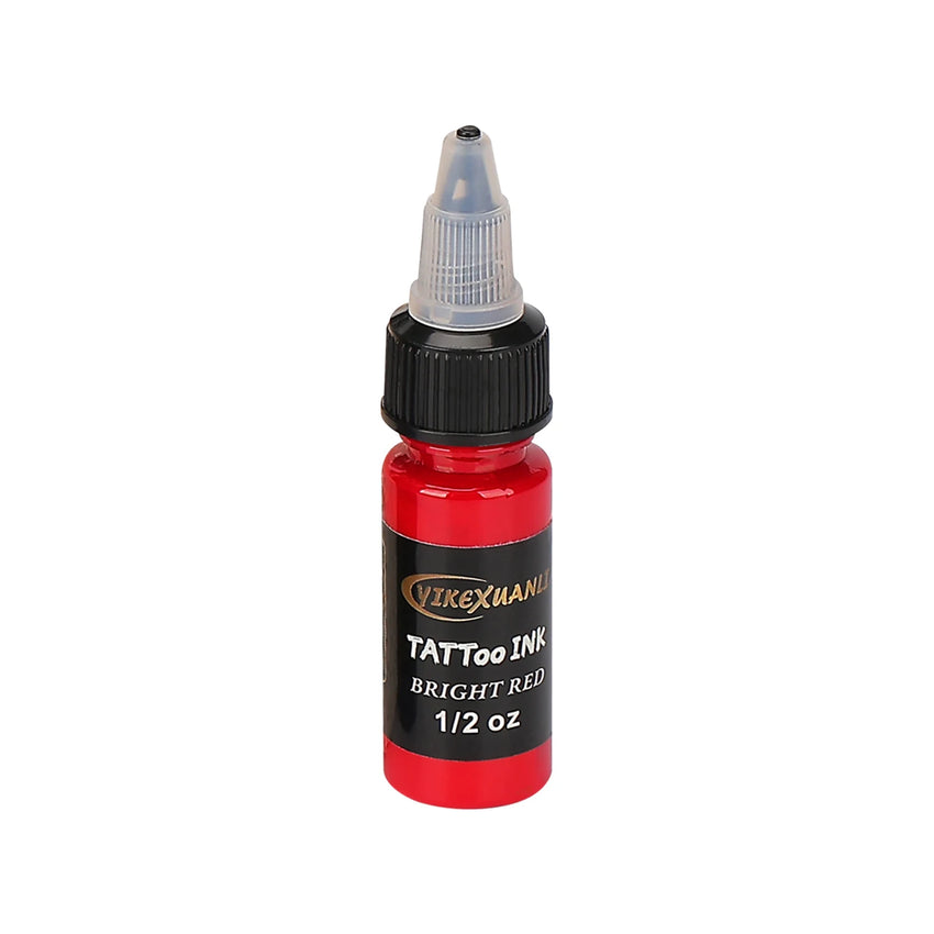 15ml 7colors Tattoo Ink Pigment with box Body Art Tattoo Kits Professional Beauty Paints Makeup Tattoo Supplies Semi-permanent
