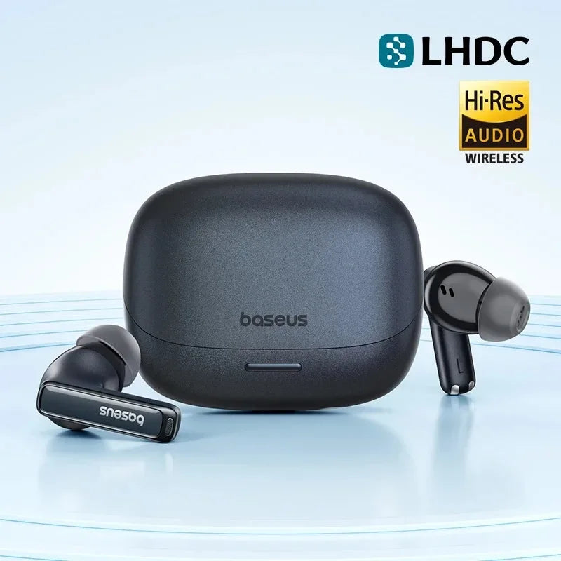 Baseus Bowie M2s Pro Headphones Wireless Bluetooth 5.4 TWS Earphones Active Noise Cancelling Earbuds 4 Micphone ENC Hifi Headset