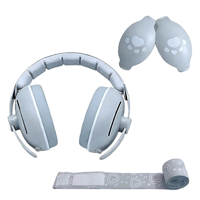 New Baby Ear Protection Noise Cancelling Headphones for Babies, 2-in-1 Baby Ear Protection, Baby Travel Essentials for Outdoor