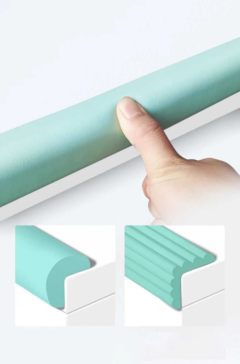 2M Baby Safety Protection Strip Table Desk Edge Guard Strip Corner Protector Furniture Corners Children Safety Foam Protection