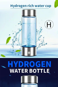 Rich Hydrogen Water Cup Portable Hydrogen Water H2 Generator Alkaline Maker Ionizer Bottle Super Antioxidan Titanium Filter