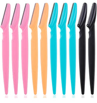 Portable Eyebrow Trimmer Blade Women's Face Shaver Safety Knife Makeup Scraper Hair Removal Tool for Eyebrow Epilation