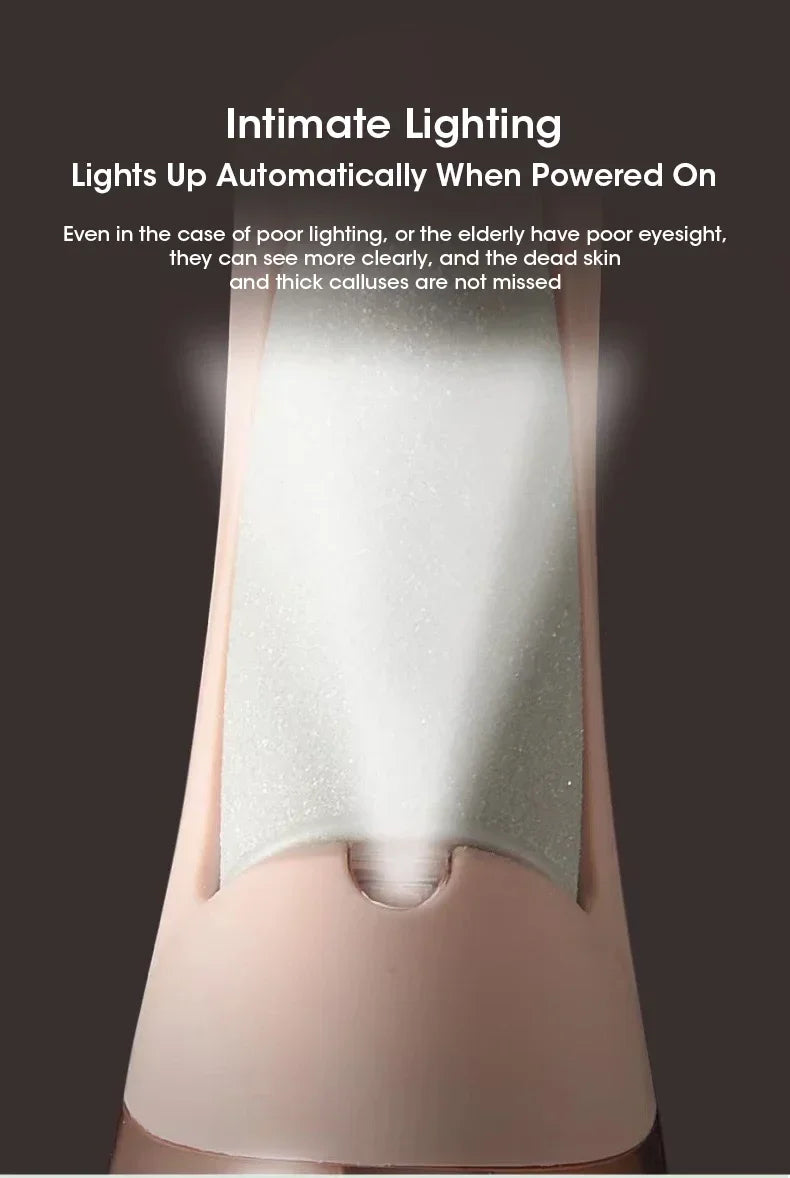Electric Foot Grinder Automatic Foot Callus Rubbing Pedicure Rechargeable Dead Skin Callus Remover Feet Clean Care Machine
