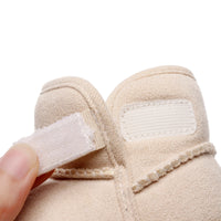 Baby Girls Boys Winter Ankle Boots Non-slip Newborn Snow Shoes Soft Bottom Fleece Warm Flats Casual Toddler Infant Walking Shoes