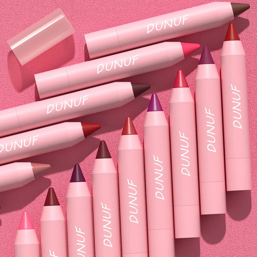 Nude Brown Lip Liner Pencil 18 Color Red Contour Tint Labial Makeup Waterproof Matte Lipstick Crayon Pen Lip Contouring Cosmetic