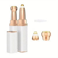 Electric Hair Removel Shaver For Women Eyebrow Trimmer Epilator Electric Painless Hair Remover Machine Body Facial Battery capac