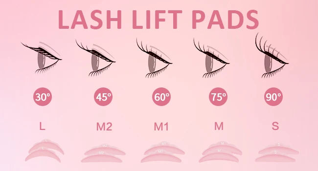 Permania 5 Pair Eyelash Extension Pads Silicone Protection Eyelashes Pad Reusable Lifting Curler Shield Patch Lashes Makeup Tool
