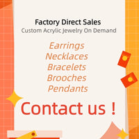 KUGUYS Fashion Acrylic Earrings Custom Trendy Jewelry