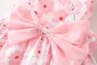 Summer Newborn Baby Clothes Toddler Girl Clothes Cotton Beach Suspender Dress+Sun Hat Princess Dresses