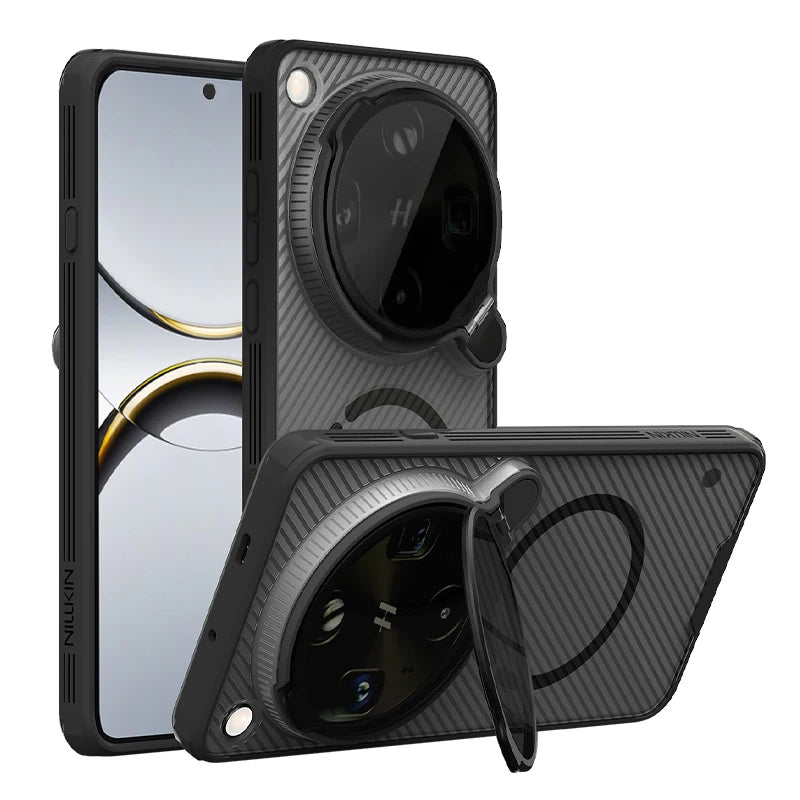 Nillkin for OPPO Find X9 Ultra 5G Case Magnetic CamShield Prop with Stand Camera Magsafe Privacy 360 Protection Cover Cases
