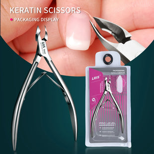 Professional Cuticle Trimmer Set, Super Sharp Dead Skin Scissors For Women And Men's Nail And Toenail Labor Saving Manicure Tool