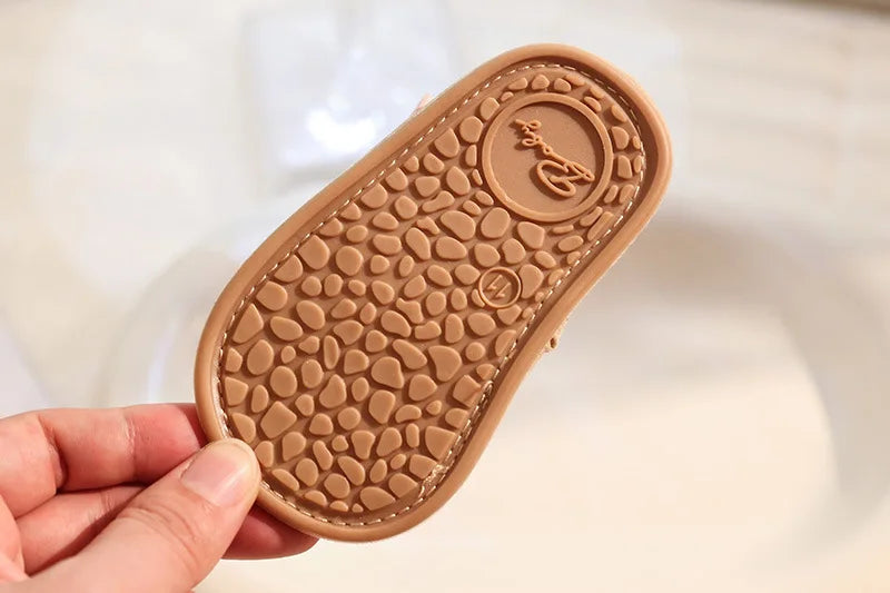 Breathable Summer Newborn Baby Girls Sandals Shoes Toddlers Simple Style Solid Color Soft Sole Shoes Outdoor Indoor Prewalker