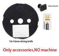 Commercial Vegetable Cutting Machine Automatic Vegetable Carrot Potato Chopper Slice Shred And Diced Quickly Cut Vegetables