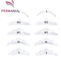 Permania 5 Pair Eyelash Extension Pads Silicone Protection Eyelashes Pad Reusable Lifting Curler Shield Patch Lashes Makeup Tool
