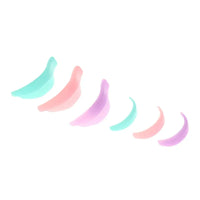 Wholesale 7Pairs Silicone Eyelashes Perming Curler Eyelash Perming Pads  Reusable Lash Lift Shield Pads Eyelash Lifting Tools