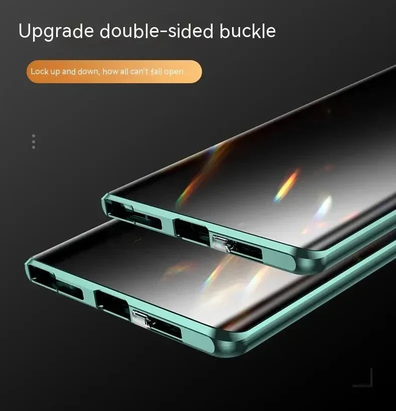 360 Double-sided Glass Phone Case for Honor Magic 3 4 5 6 7 Pro Magic4 Lite 5G Magnetic Anti Peeping Tempering Glass Cover Coque