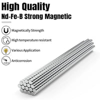 40/200pcs 3x3mm Fridge Magnets for Fridge Office