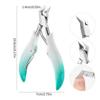 Sharp Toenail Ingrown Cuticle Nipper Nail Clipper Edge Cutter Scissor Nail Pliers Tool Dead Skin Remover Pedicure Manicure Tools