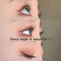 1/box 120 bundles Mink False Eyelash Natural Fishtail Lash 3D Russian Individual Eyelash Extension Cluster Makeup Tool Wholesale